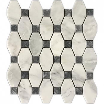 greek white marble mosaics sheet